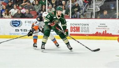 IOWA WILD ALUMNI NICO STURM WINS STANLEY CUP WITH FLORIDA