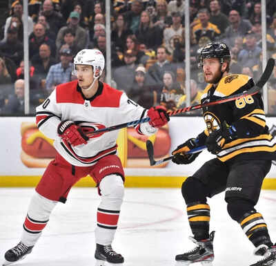Sebastian Aho and David Pastrnak set to lead the charge in Bruins vs. Hurricanes Clash