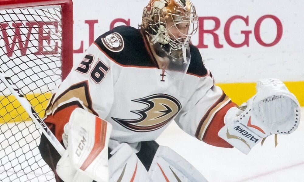 John Gibson, anaheim ducks