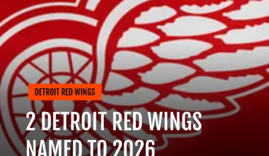 2 Detroit Red Wings Named to 2026 Olympic Teams