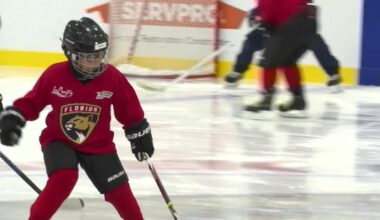 Panthers train next generation of hockey hopefuls