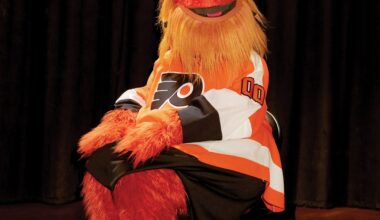 portrait of Gritty the Mascot