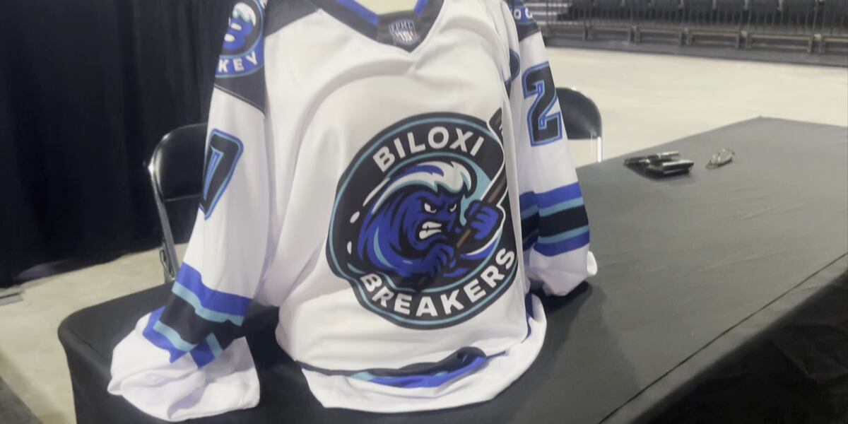 Mississippi pro hockey team unveils ‘Biloxi Breakers’ rebranding