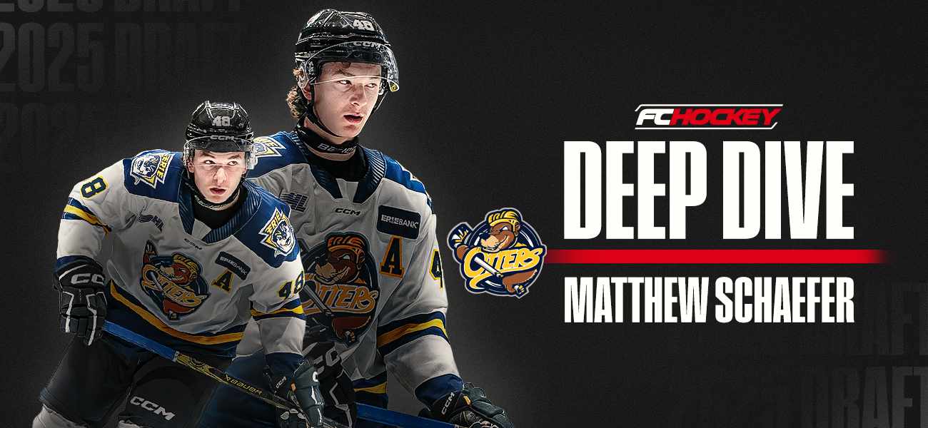 Matthew Schaefer and his case as the No. 1 pick in the 2025 draft