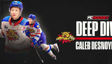 Caleb Desnoyers has potential as a top-end player for the 2025 draft