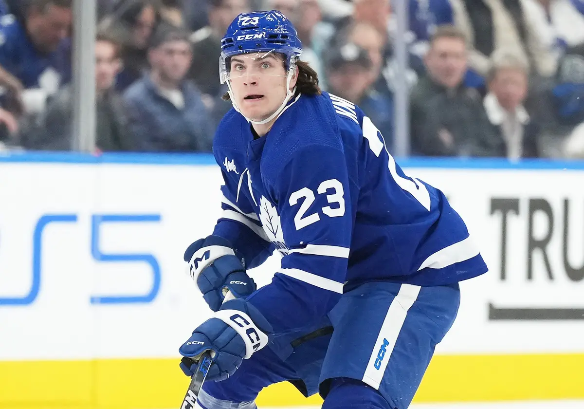 Maple Leafs Forward Matthew Knies Already Influencing the Next Generation of NHLers