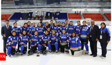 Faced by 'go home, be mothers’ taunts, India women’s ice hockey team wins historic bronze at 2025 Asia Cup | Hockey News