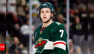“It’s hard”: Brock Faber speaks out about heavy workload as Minnesota Wild relies on young defenseman | NHL News