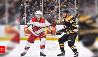 Sebastian Aho and David Pastrnak set to lead the charge in Bruins vs. Hurricanes Clash | NHL News