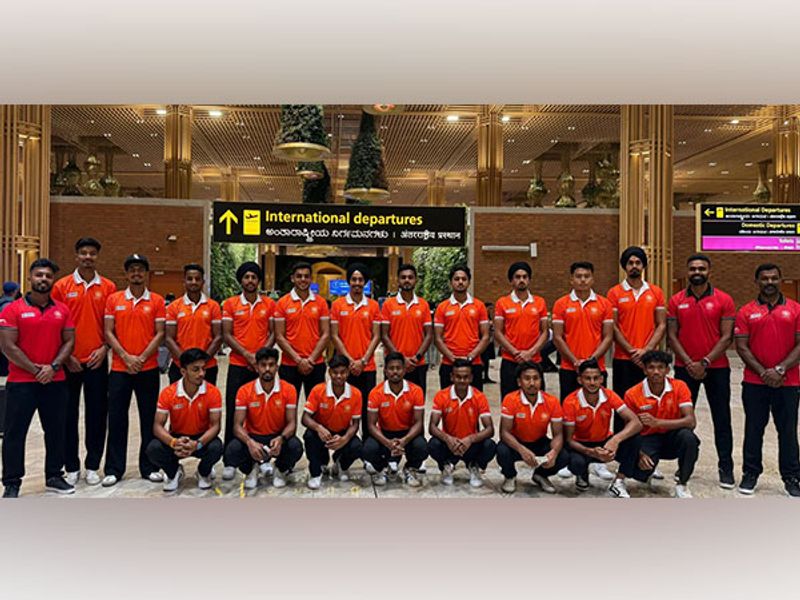 Indian junior men's hockey team departs for 4 Nations Tournament in Germany