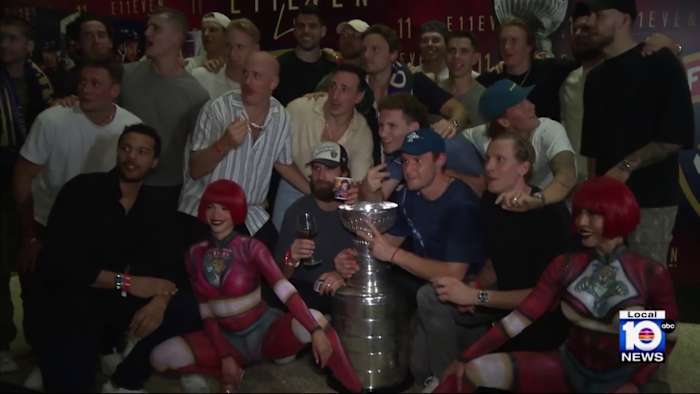 Stanley Cup celebrations continue as Panthers head to party at E11EVEN