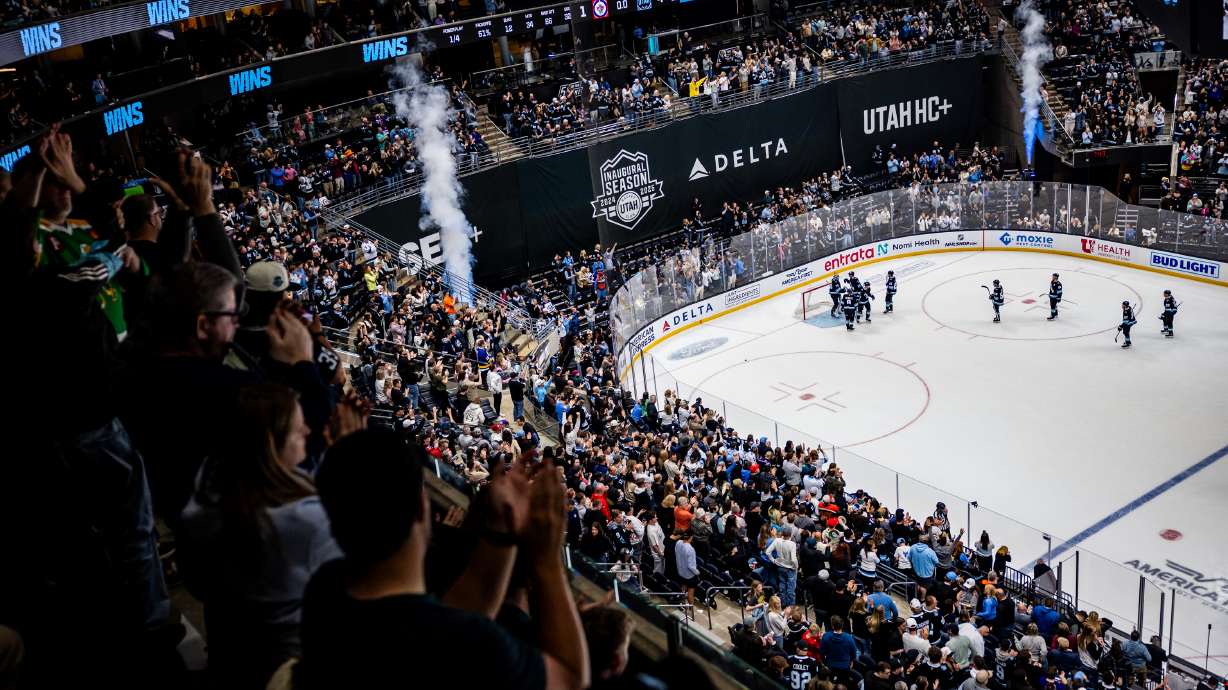 Utah Mammoth reveal preseason games in October against Kings, Sharks to reopen Delta Center