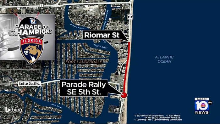 Florida Panthers Stanley Cup victory parade
