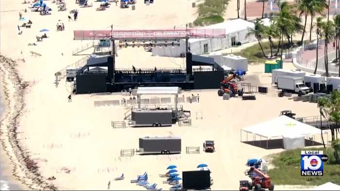 Fort Lauderdale Beach prepares for Florida Panthers fans