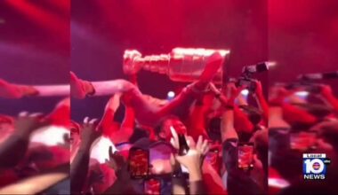 Florida Panthers stars parties start early