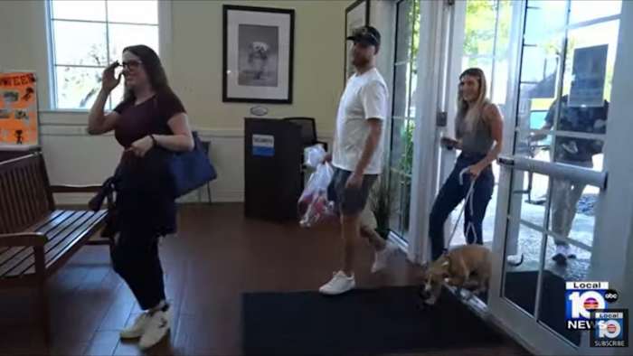 Panthers’ Sam Bennett brings Conn Smythe Trophy — and adoption boost — to Humane Society of Broward