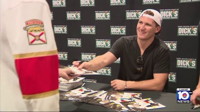 Panthers continue Staney Cup celebrations with fans across Broward