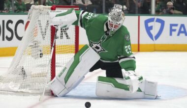 U.S. backup Oettinger outplaying starter Hellebuyck in NHL playoffs with Stars up 3-1 over Jets