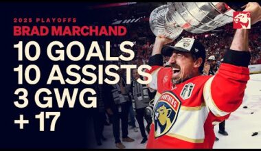 Marchand’s ELECTRIC run in the 2025 Stanley Cup Playoffs!