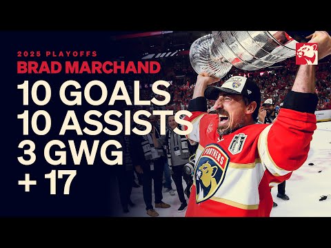 Marchand’s ELECTRIC run in the 2025 Stanley Cup Playoffs!