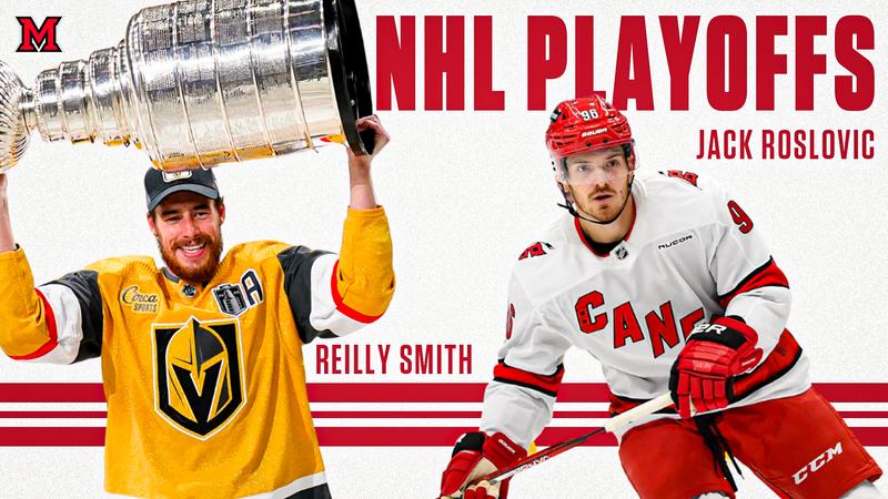 Smith, Roslovic Begin NHL Playoffs This Weekend