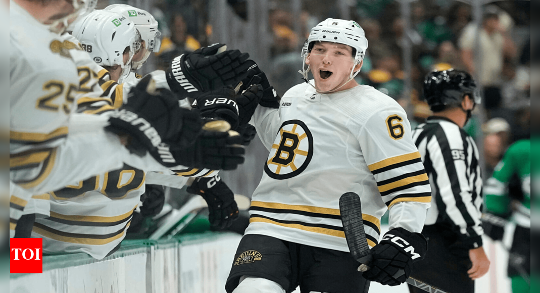 Boston Bruins Lock Defenseman Mason Lohrei to a Two-Year, $6.4 Million Deal | NHL News