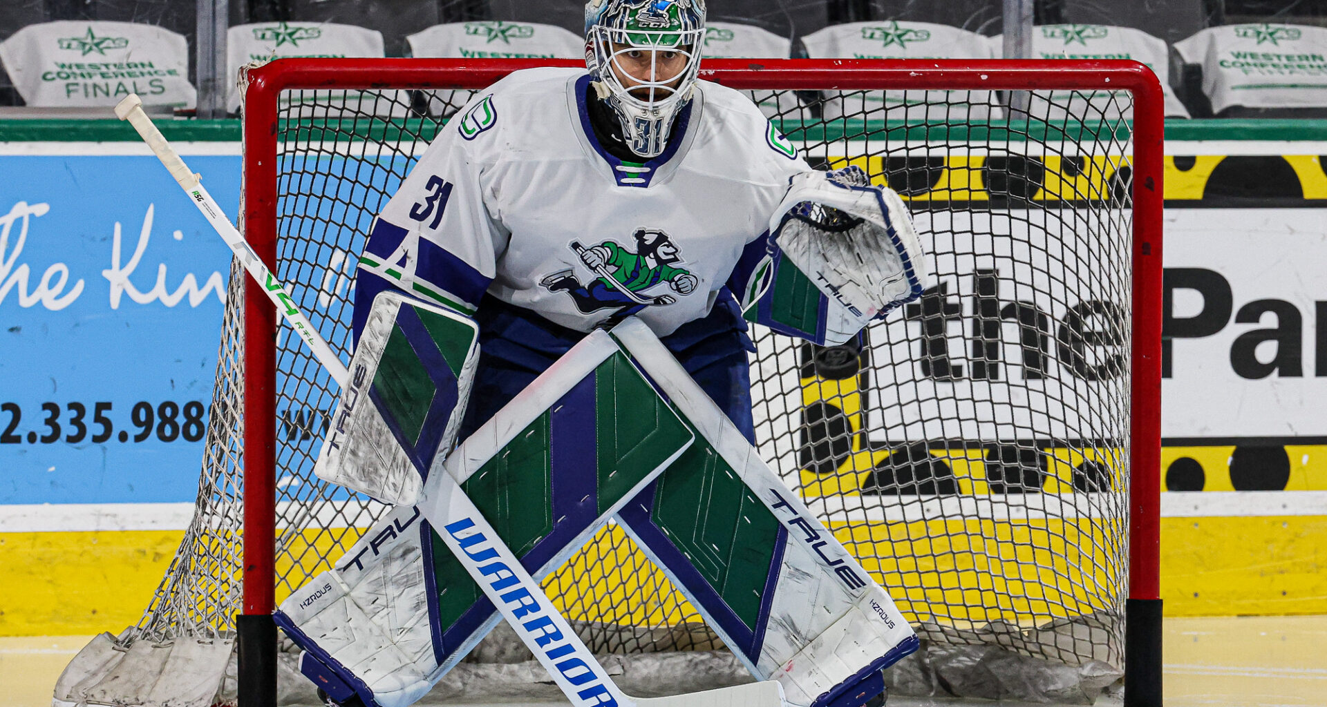 Arturs Silovs Abbotsford Canucks