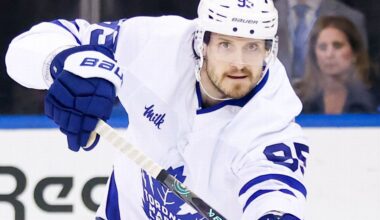 Maple Leafs expect Oliver Ekman-Larsson to play in Round 1