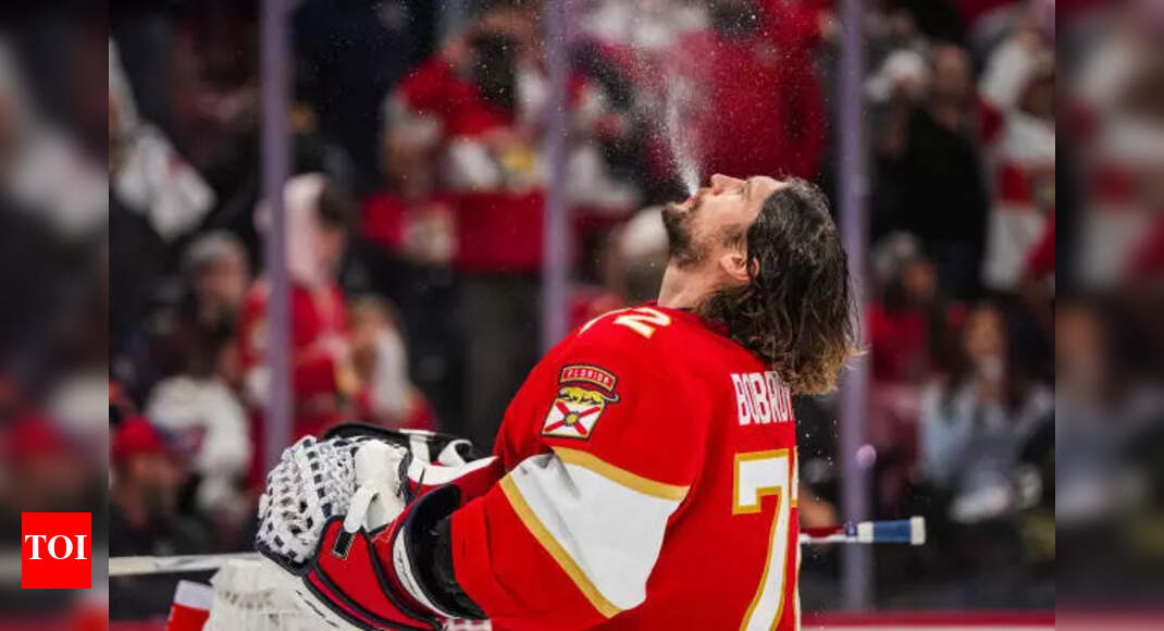 NHL playoff controversy: Sergei Bobrovsky responds to controversial hit during Panthers vs Hurricanes Game 1 | NHL News
