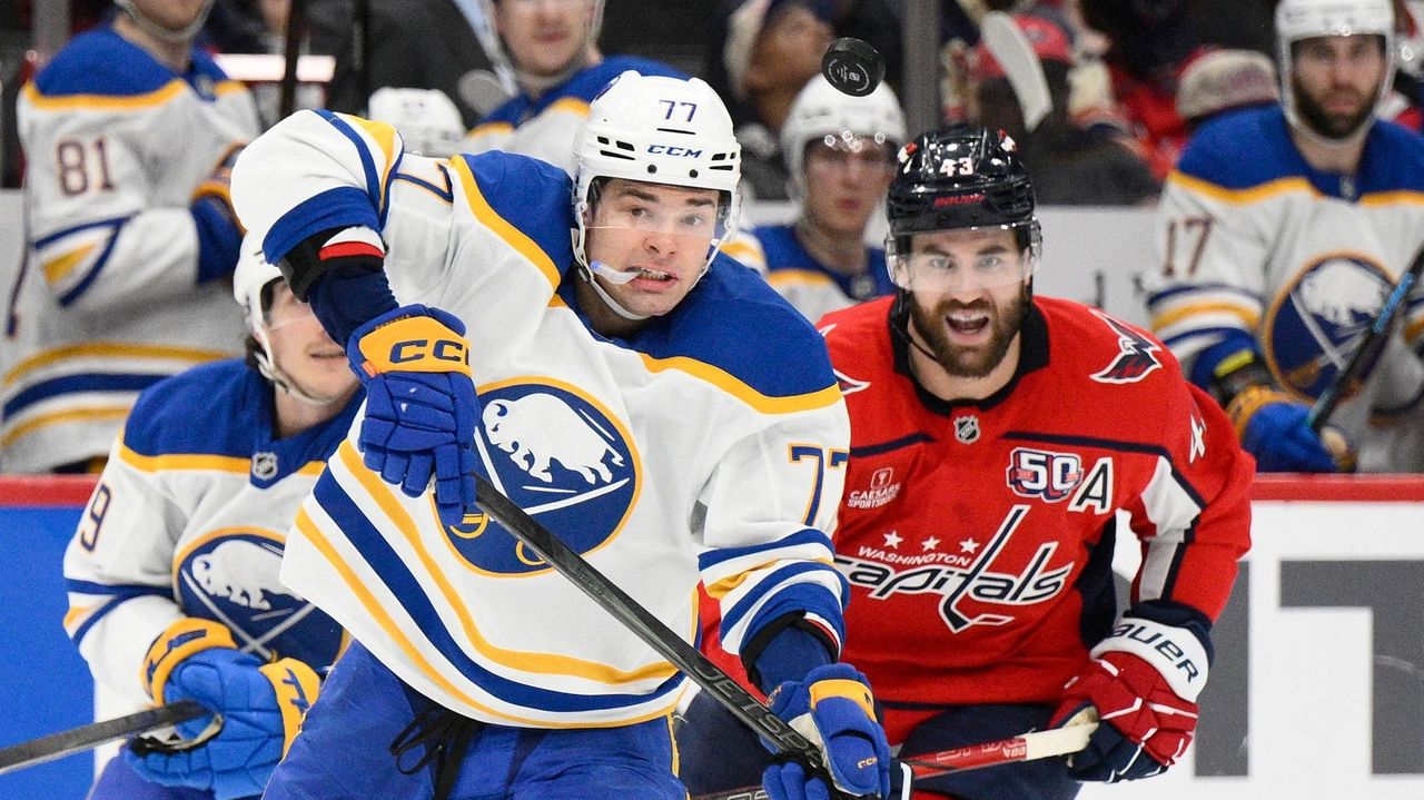 Buffalo Sabres trade Peterka to Utah Mammoth for Kesselring and Doan