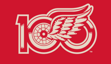 Detroit Red Wings reveal centennial logo, tease jersey and fan celebrations