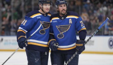 Blues beat Predators 4-1 to extend winning streak to six games