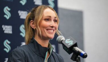 Jessica Campbell honoured to 'carry the torch' for women as NHL's first female assistant coach