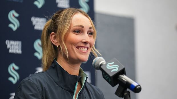 Jessica Campbell honoured to 'carry the torch' for women as NHL's first female assistant coach