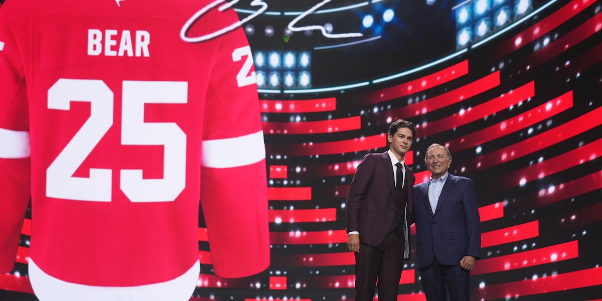 Detroit Red Wings draft Carter Bear 13th overall in 2025 NHL Draft