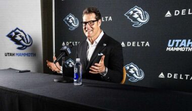 Who did the Utah Mammoth select in the 2025 NHL draft?