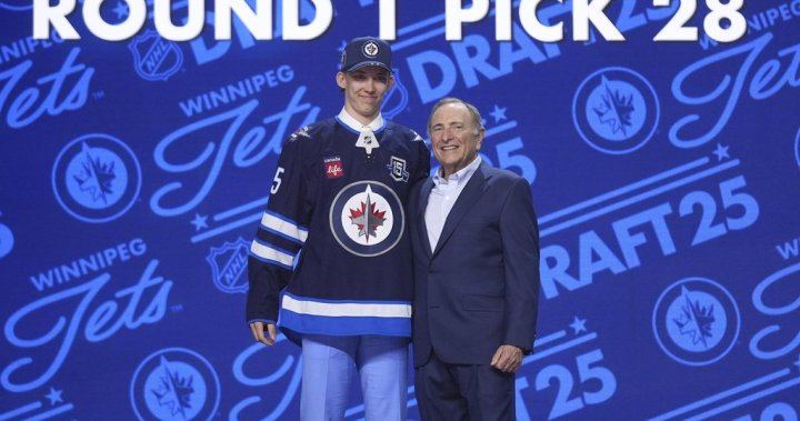 Winnipeg Jets complete Day 2 of NHL Draft, re-sign Haydn Fleury - Winnipeg