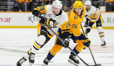 Penguins add Philip Tomasino from Nashville for fourth round pick