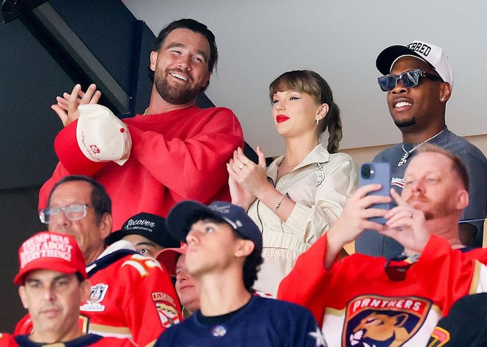 Travis Kelce, Taylor Swift, NHL Stanley Cup Final Game