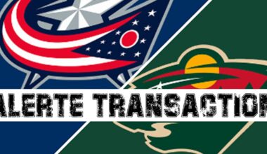 Transaction entre le Wild et les Blue Jackets