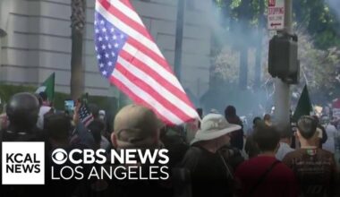 LAPD issues dispersal order following No Kings Day protest