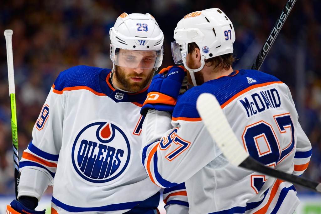 Leon Draisaitl #29 and Connor McDavid have one more crack at a title next year as the two could be set to split up. 