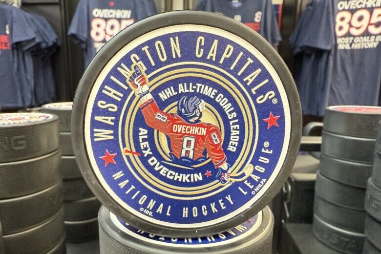 Caps fans celebrate Ovechkin’s record breaking status with sweet swag