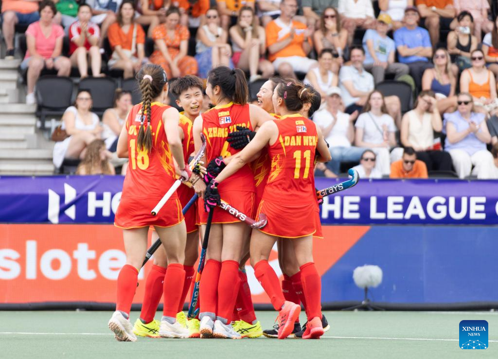 FIH Hockey Pro League women's match: China vs. Netherlands-Xinhua