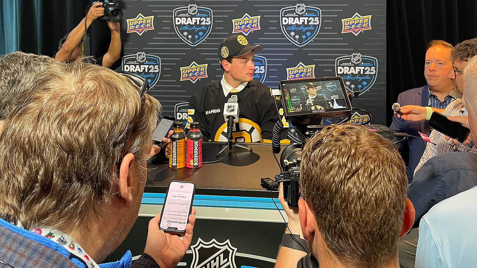 BC’s Hagens Headlines First Round of NHL Draft for NCAA