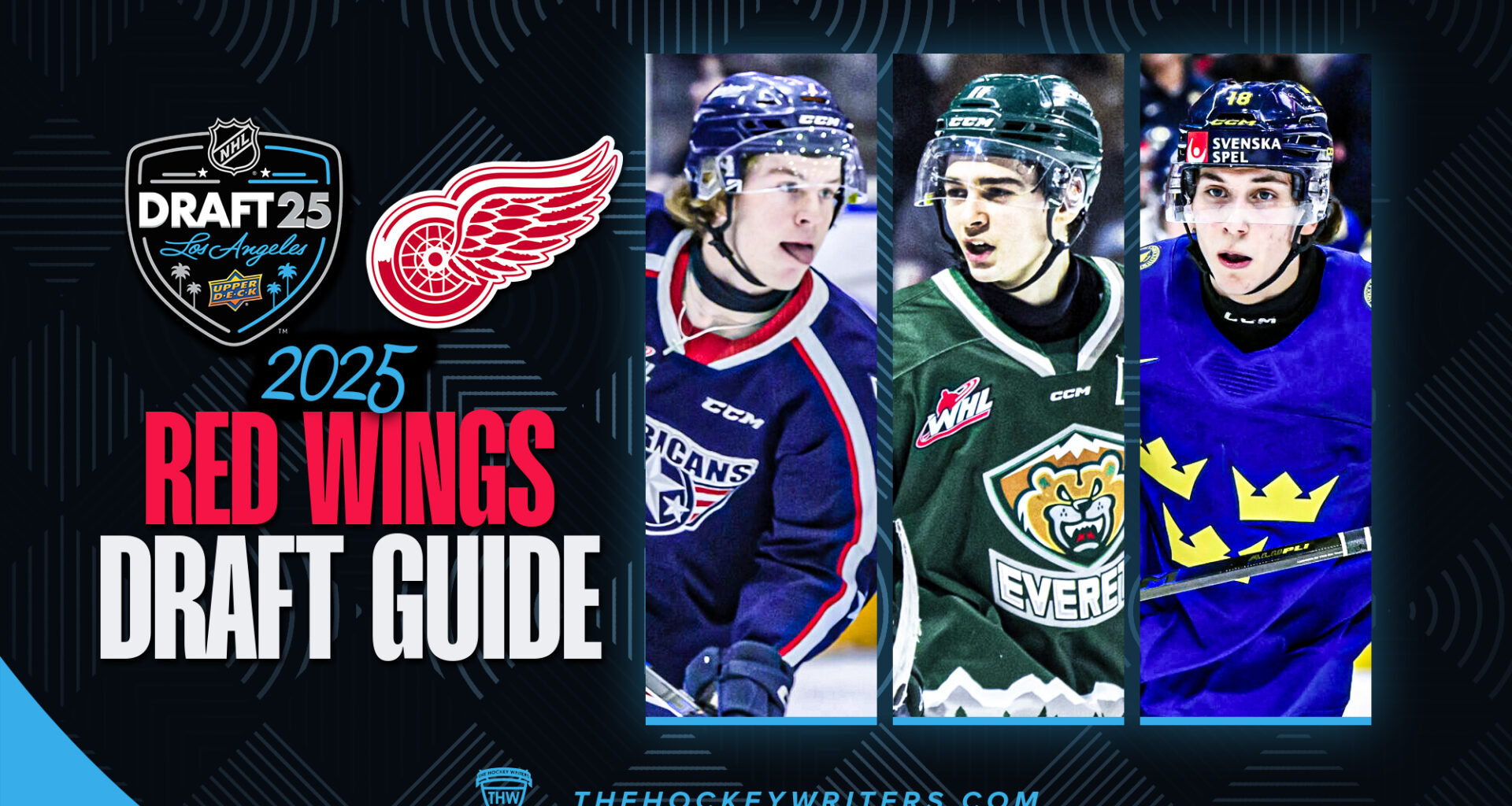Red Wings 2025 Draft Guide: Top 50 Targets, Trades & More - The Hockey Writers - Detroit Red Wings