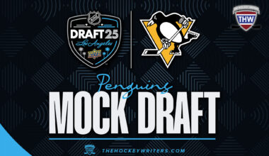 2025 NHL Draft Pittsburgh Penguins Mock Draft