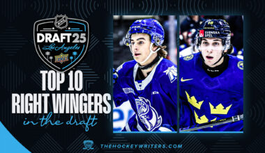 2025 NHL Entry Draft - Top 10 Right Wingers - The Hockey Writers - NHL Entry Draft
