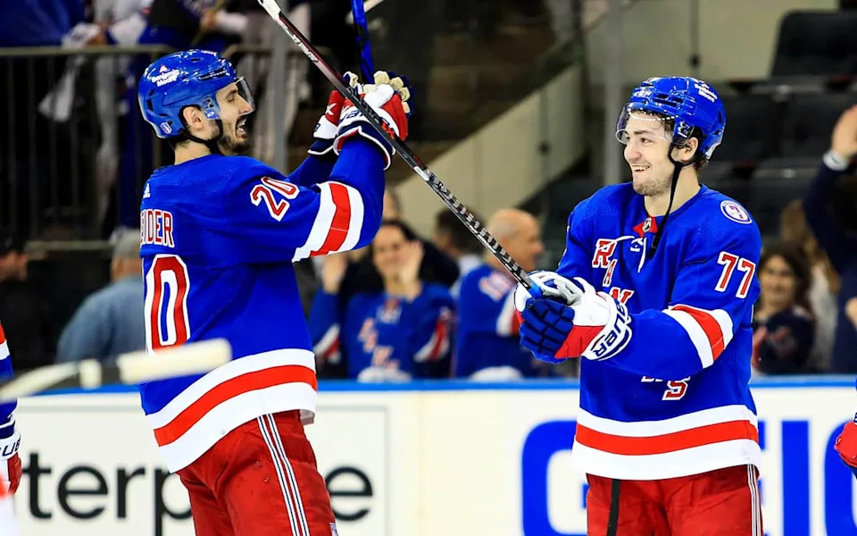 NHL: Stanley Cup Playoffs-Carolina Hurricanes at New York Rangers