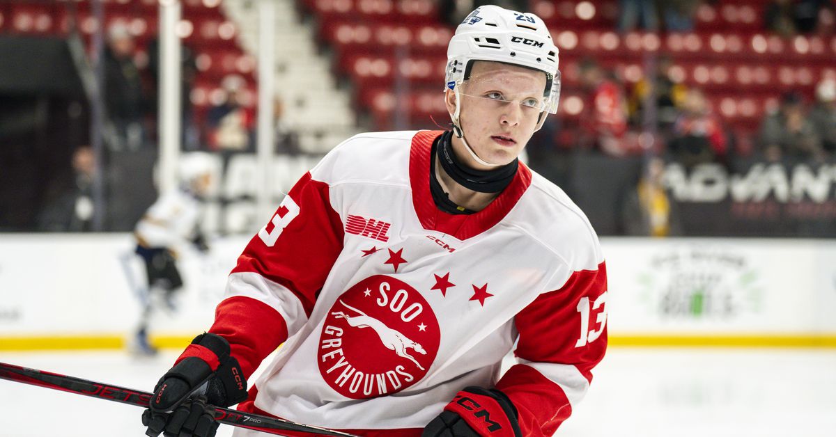 Penguins draft Soo player with family connection in Travis Hayes at 105 overall